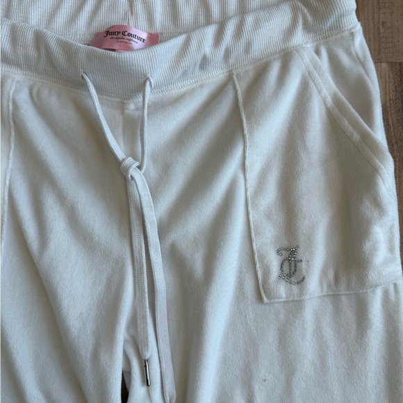 Juicy Couture Los Angeles California Sleepwear White Bottoms - Picture 5 of 8